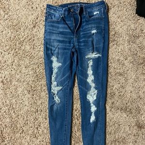 American Eagle Super high rise jegging